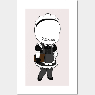 offenderman maid chibi Posters and Art